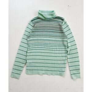 Vintage 1970s College Town Turtleneck Sweater Small